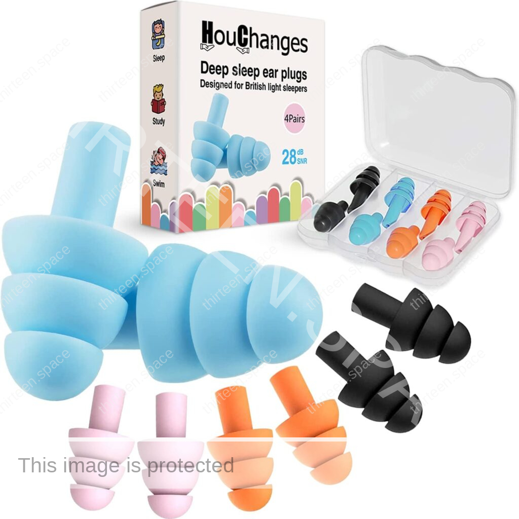 Unveiling the Best Earplugs for Meditation and Sleep: Your Guide to Tranquility and Enlightenment 7 HouChanges Flanged Earplugs for Balanced Noise Reduction
