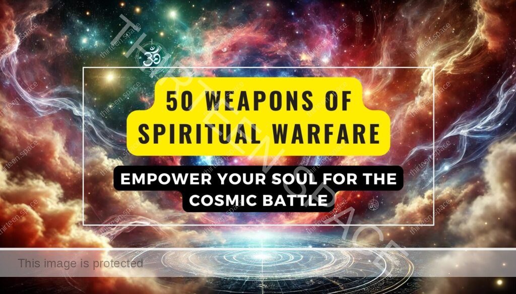 50 Weapons of Spiritual Warfare Empower Your Soul for the Cosmic Battle Feature Image